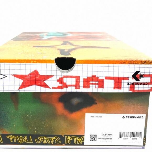 Converse x Come Tees Chuck 70 Shoes Orange Canvas A01762C High Sneakers Women - Picture 11 of 12